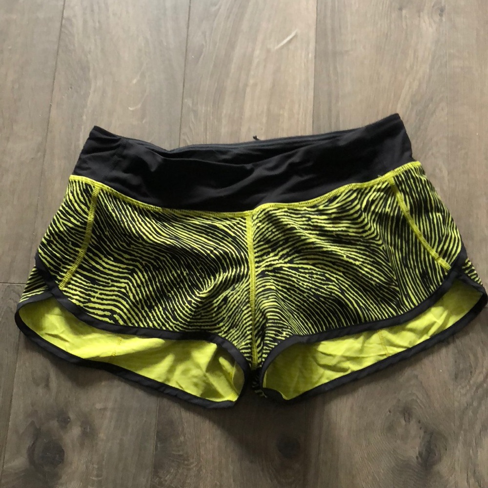 Lululemon seawheeze speed shorts
